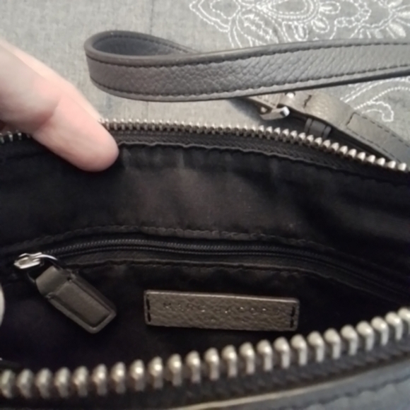 Marc Jacobs New York Empire City Leather Crossbody Gray - Picture 10 of 16